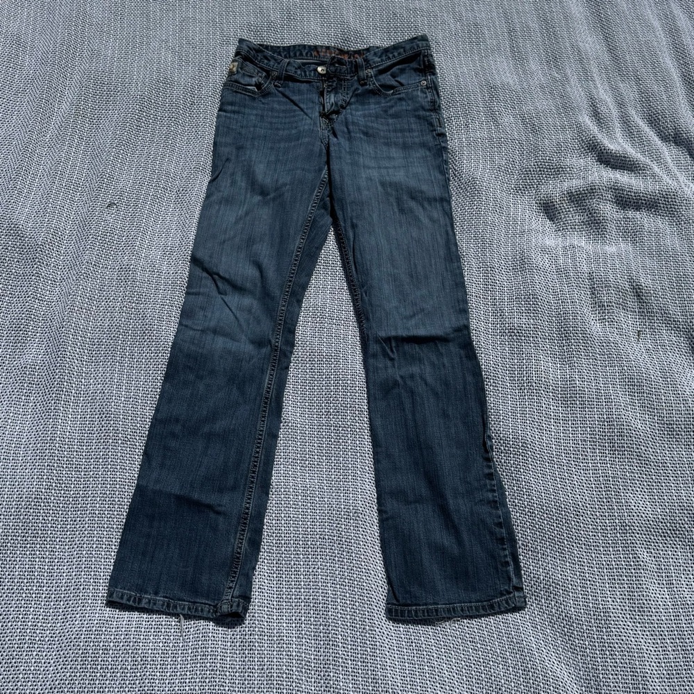 Cinch Silver Label Men's Slim Bootcut Blue Jeans